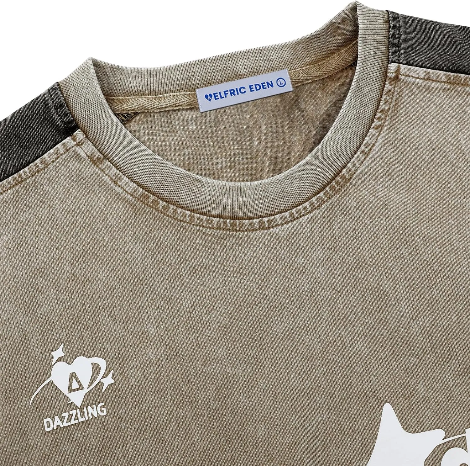 Aelfric Eden Graphic Tees Y2k Mens Oversized T Shirt Racing Washed Streetwear Shirts Unisex Casual Summer Tops