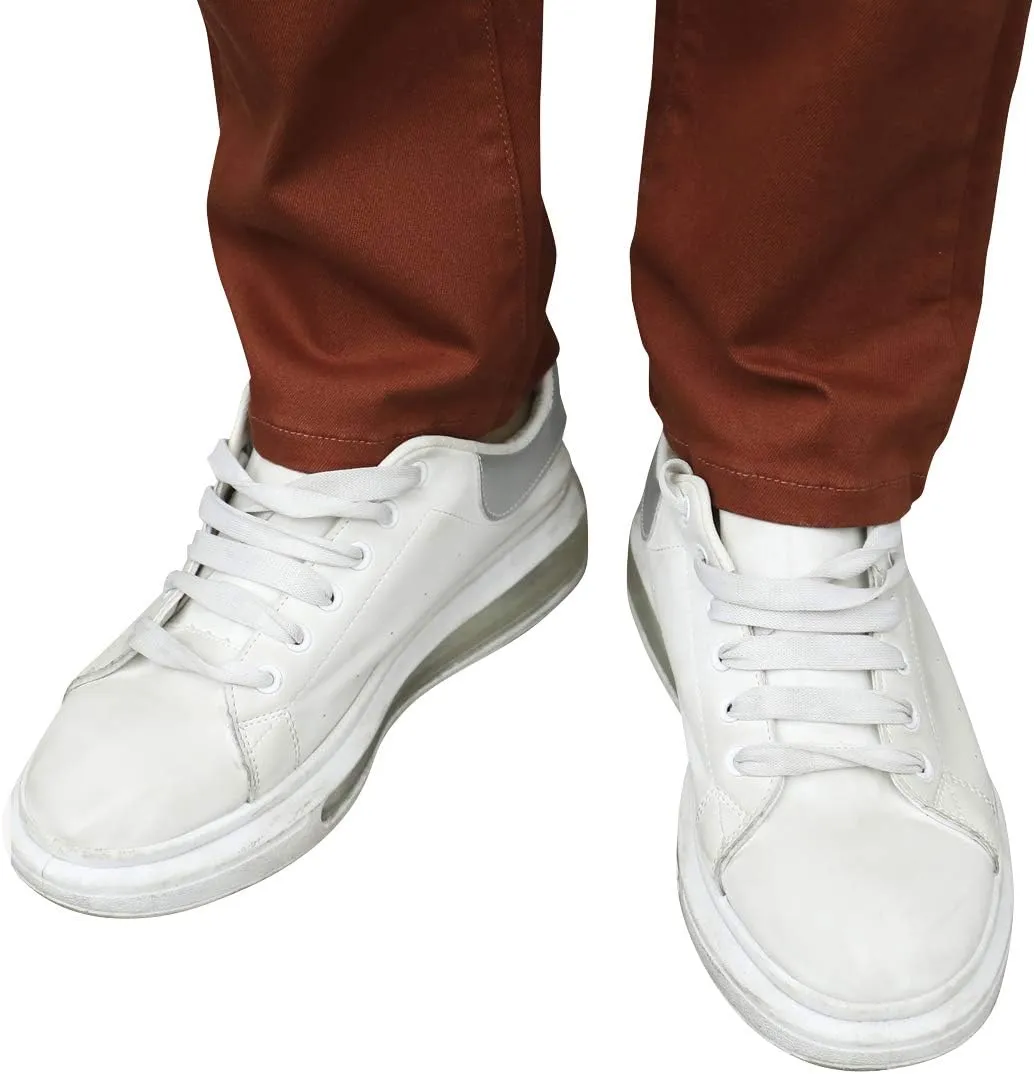 CICOS Men's Casual Slim Fit Five Pocket Comfort Stretch Twill Pant with Printed Pockets