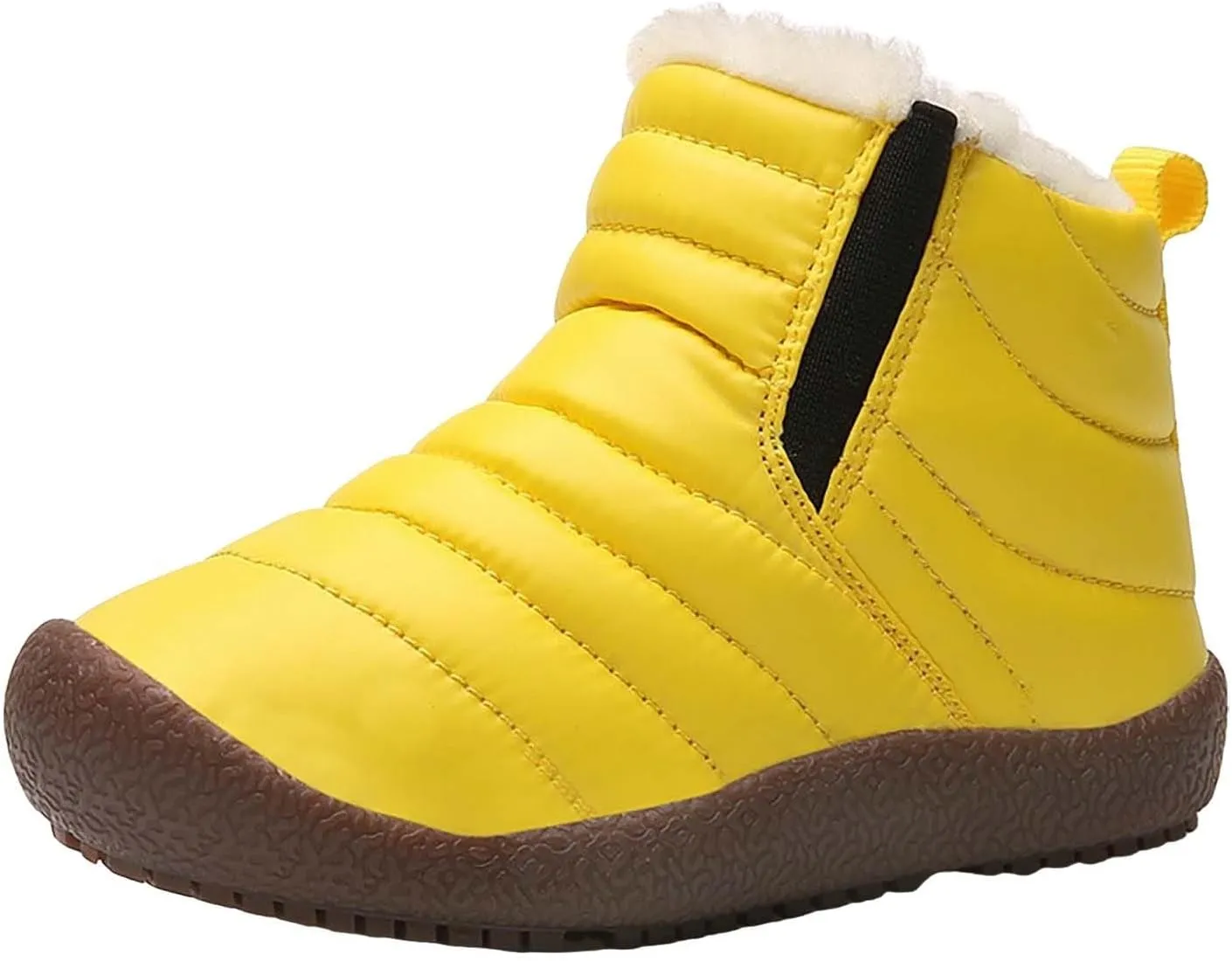 Girls Boys Ankle Snow Boots Faux  Lined Cozy Furry Outdoor Warm Comfortable Non Slip Shoes Winter Winter Boots