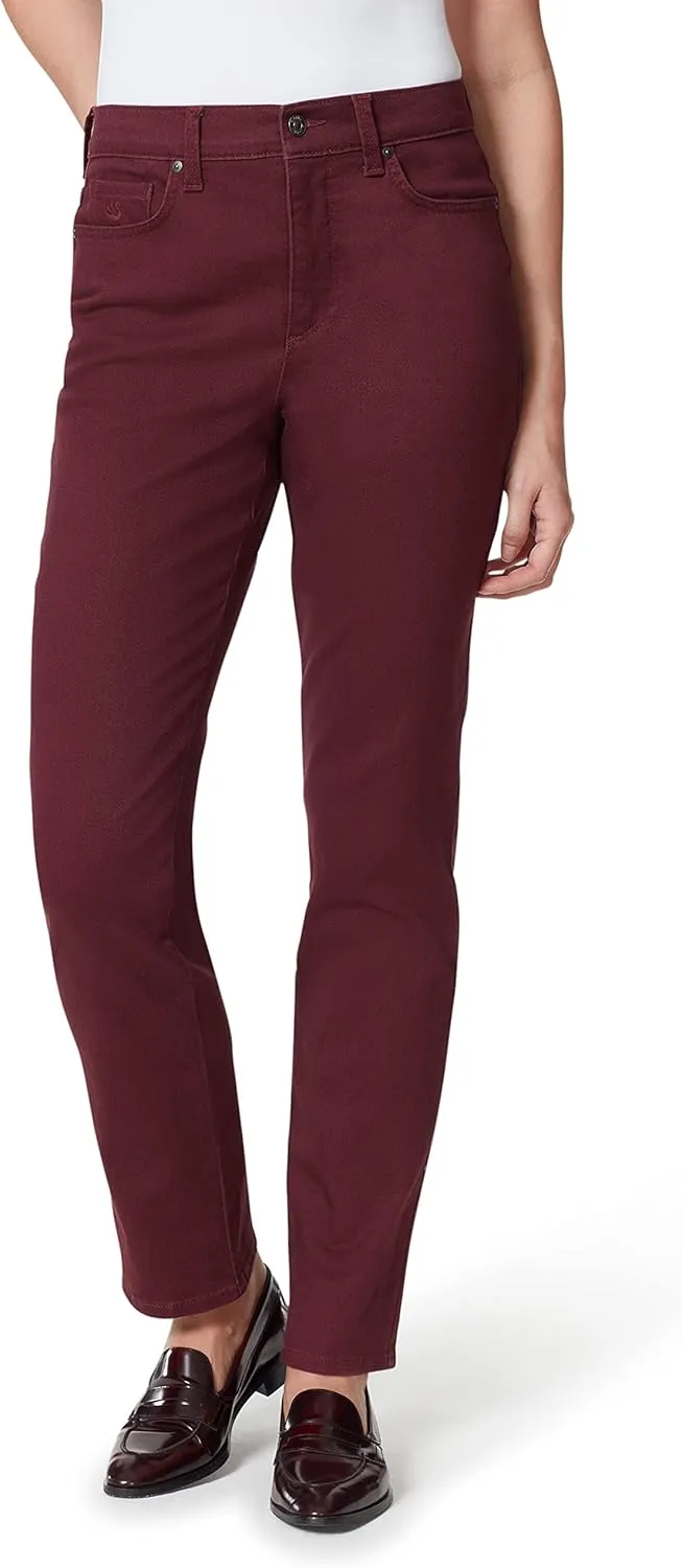 Gloria Vanderbilt Women's Amanda Classic High Rise Tapered Jean Petite