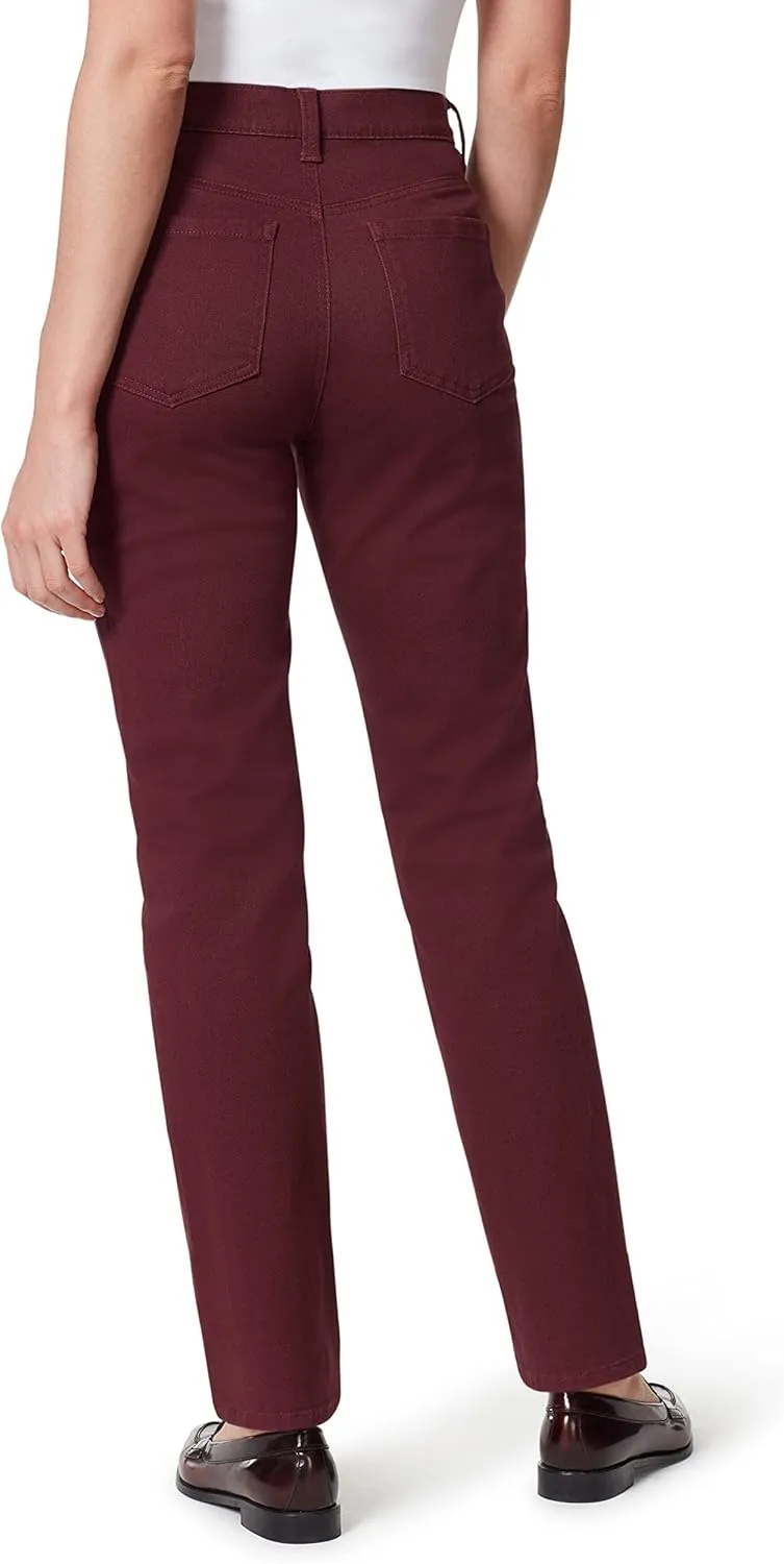 Gloria Vanderbilt Women's Amanda Classic High Rise Tapered Jean Petite