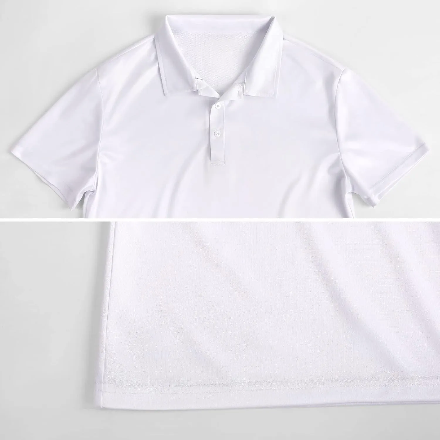 Glowing Blue Thunder Mens Polo Shirts Quick Dry Short Sleeve T-shirts Slim Tennis Collared Tees Tops