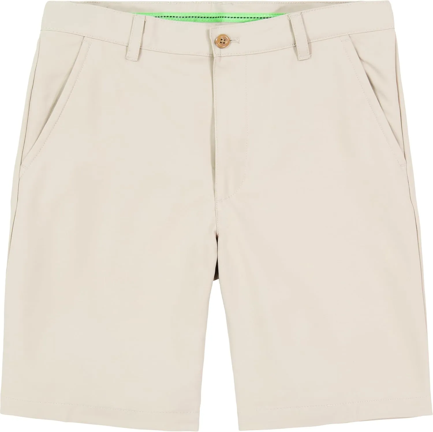 IZOD Mens 9.5"Micro Poly Classic Fit Golf Short