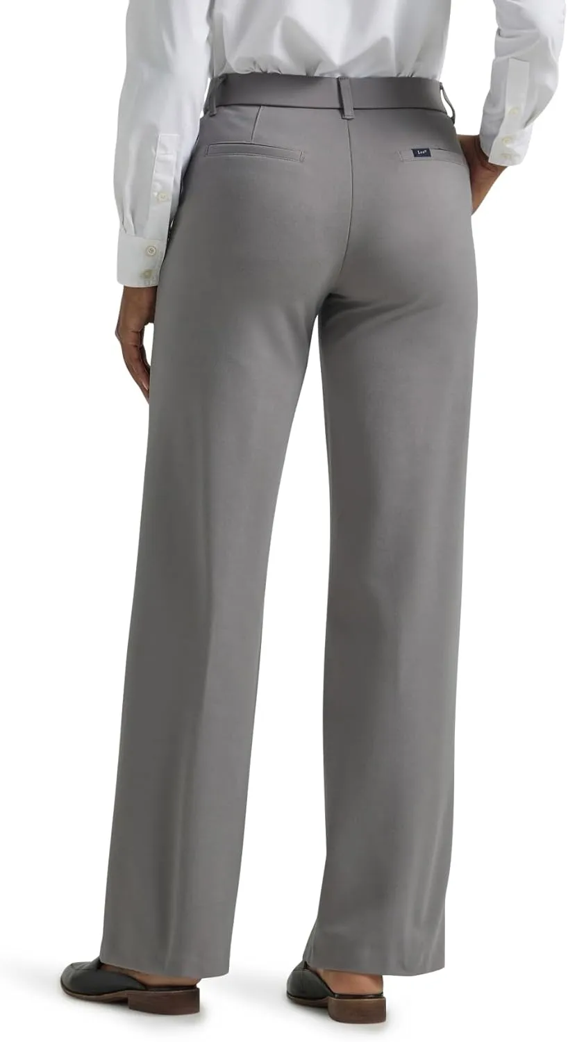 Lee Women's Ultra Lux Comfort Any Wear Wide Leg Pant