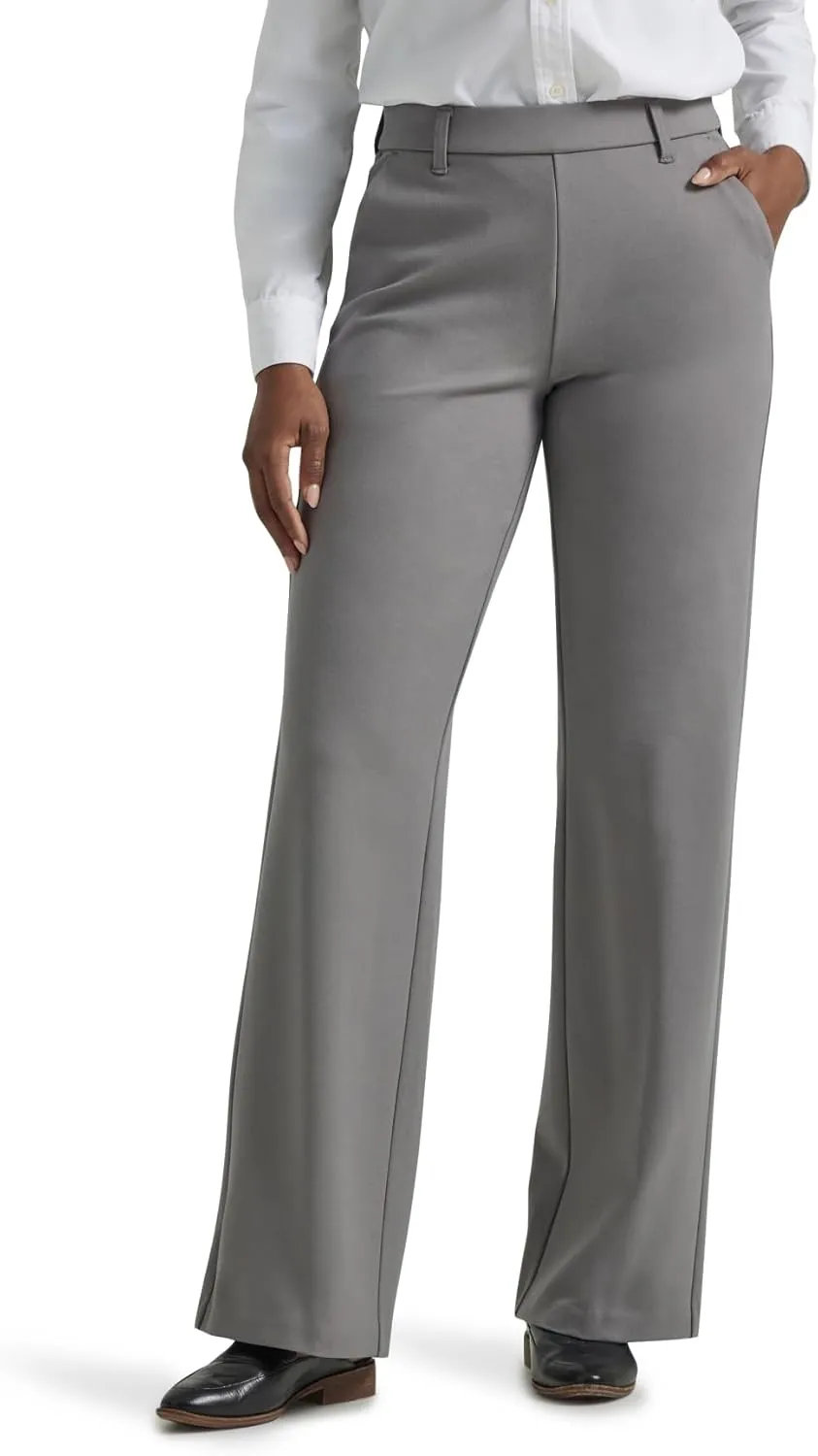 Lee Women's Ultra Lux Comfort Any Wear Wide Leg Pant