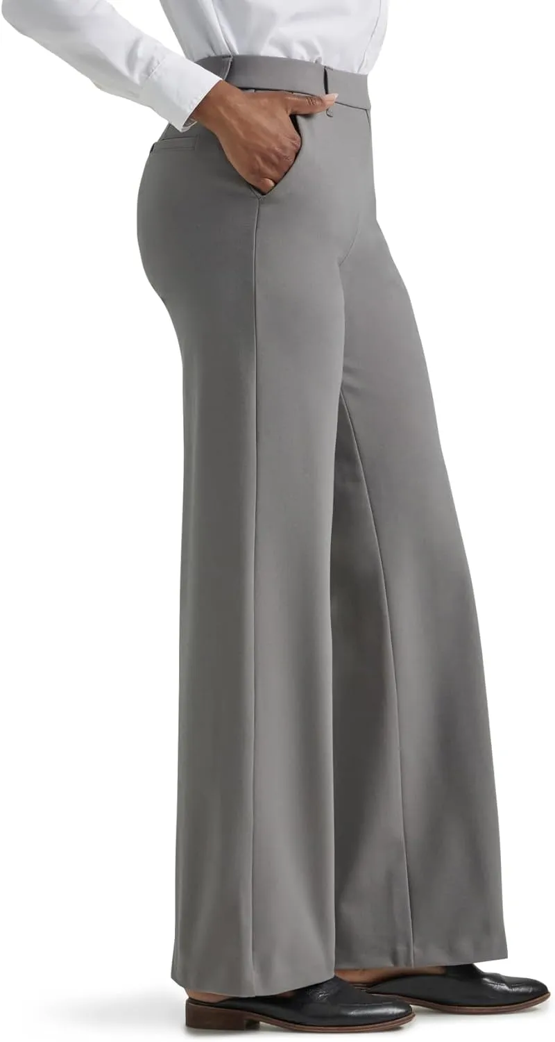 Lee Women's Ultra Lux Comfort Any Wear Wide Leg Pant