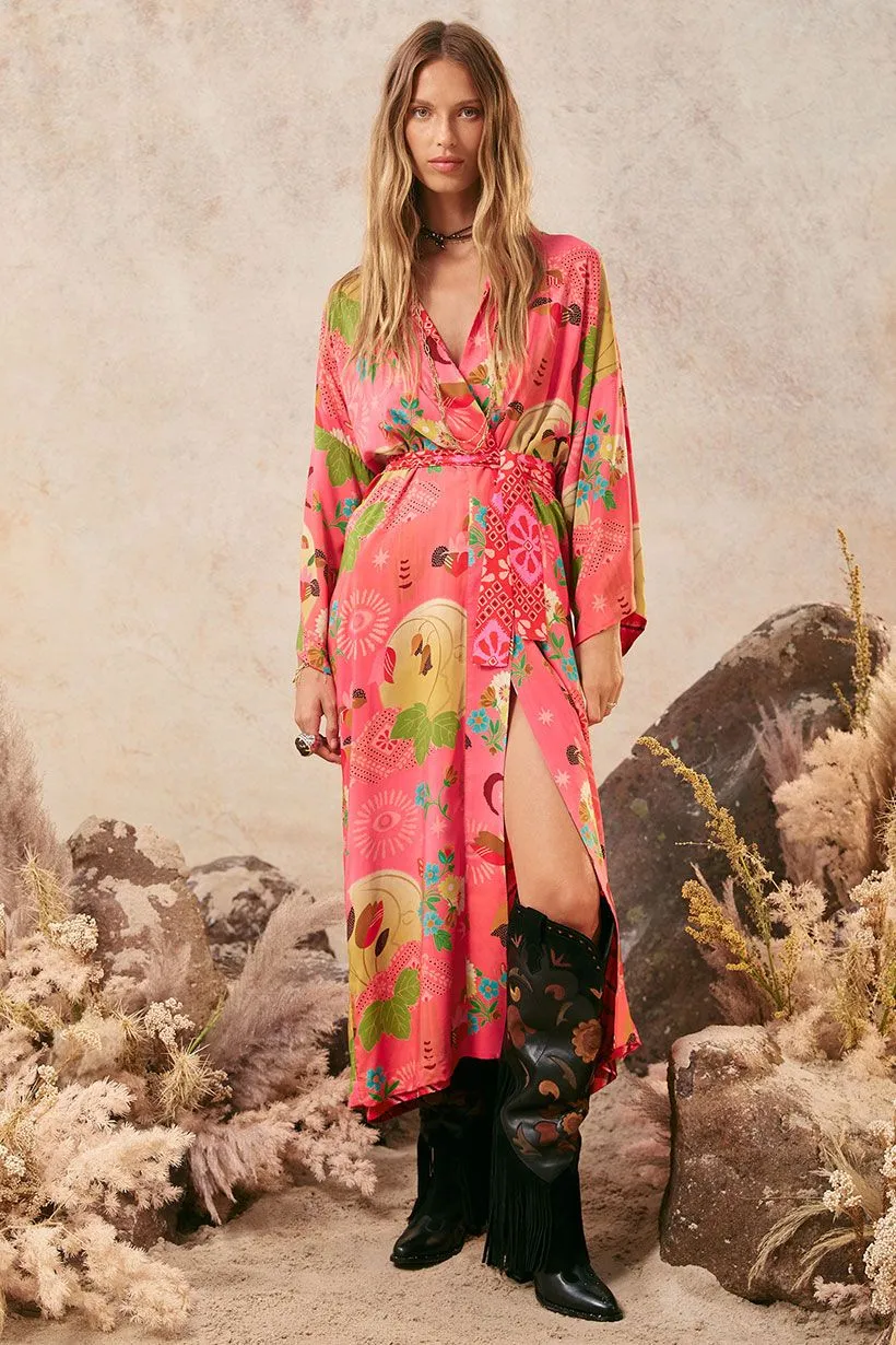 Libertine Reversible Robe-Cayenne