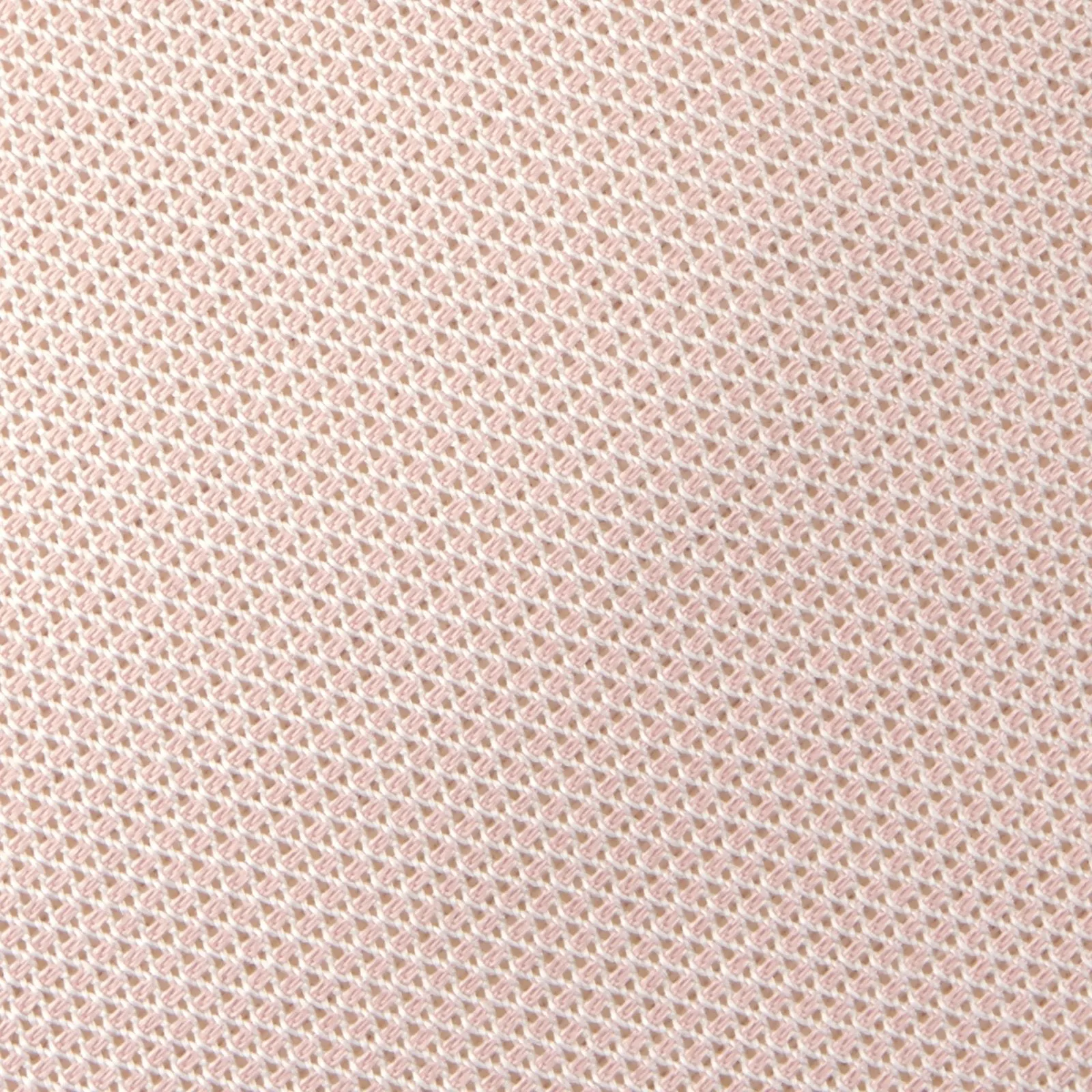 Light Pink Grenadine Silk Tie