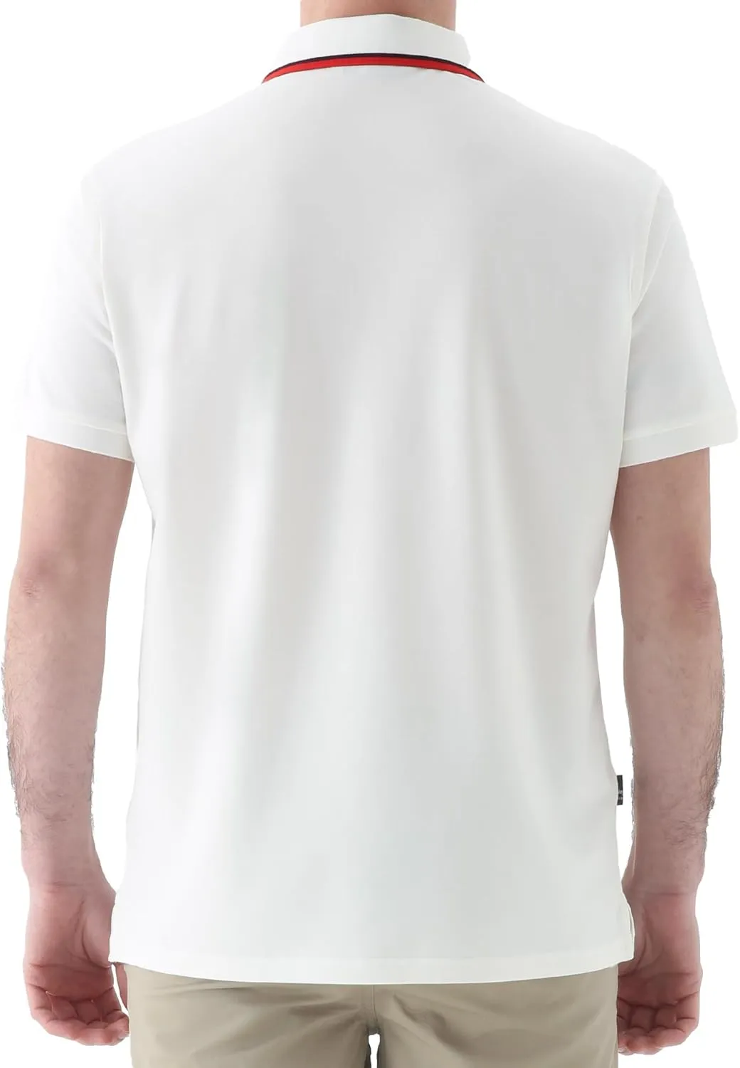 Men's Classic Button-Down Polo Shirt - Premium Cotton Pique Knit Business Casual Slim Fit