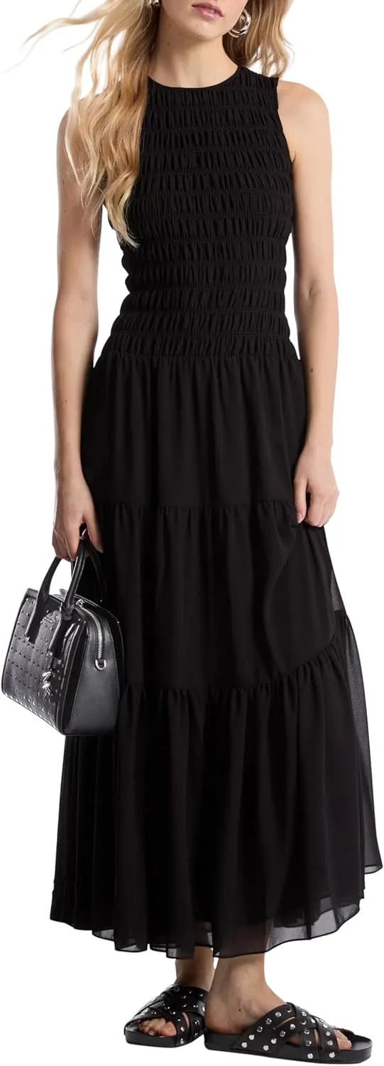 Michael Kors Women's Smocked Tank Dress