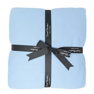Sweet Bamboo Quilted Blanket - Faded Denim