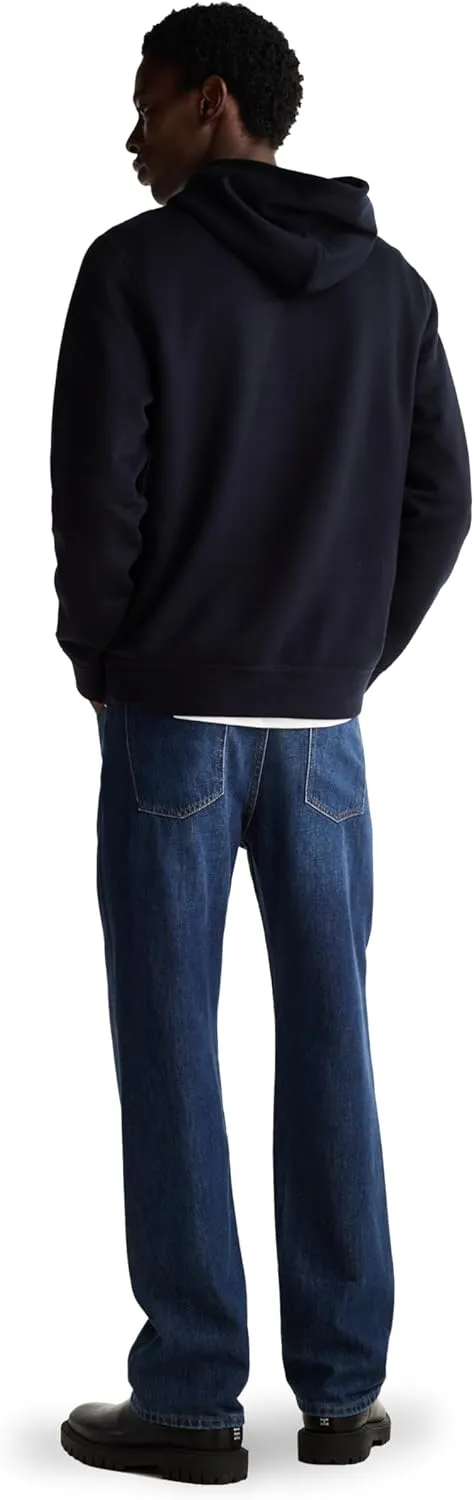 Tommy Hilfiger Men's Medium Weight Solid Fleece Hoodie Sweatshirt, Also Available in Big & Tall