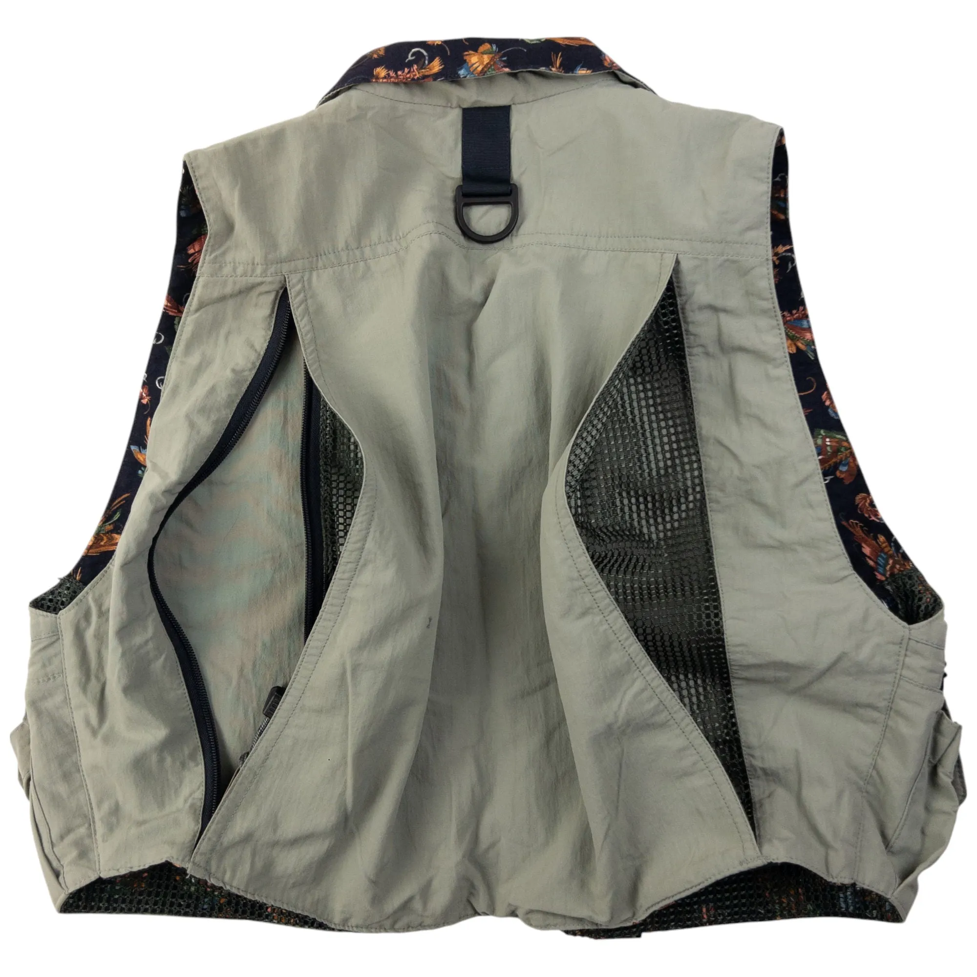 Vintage Simms Cargo Fishing Vest Gilet Size S