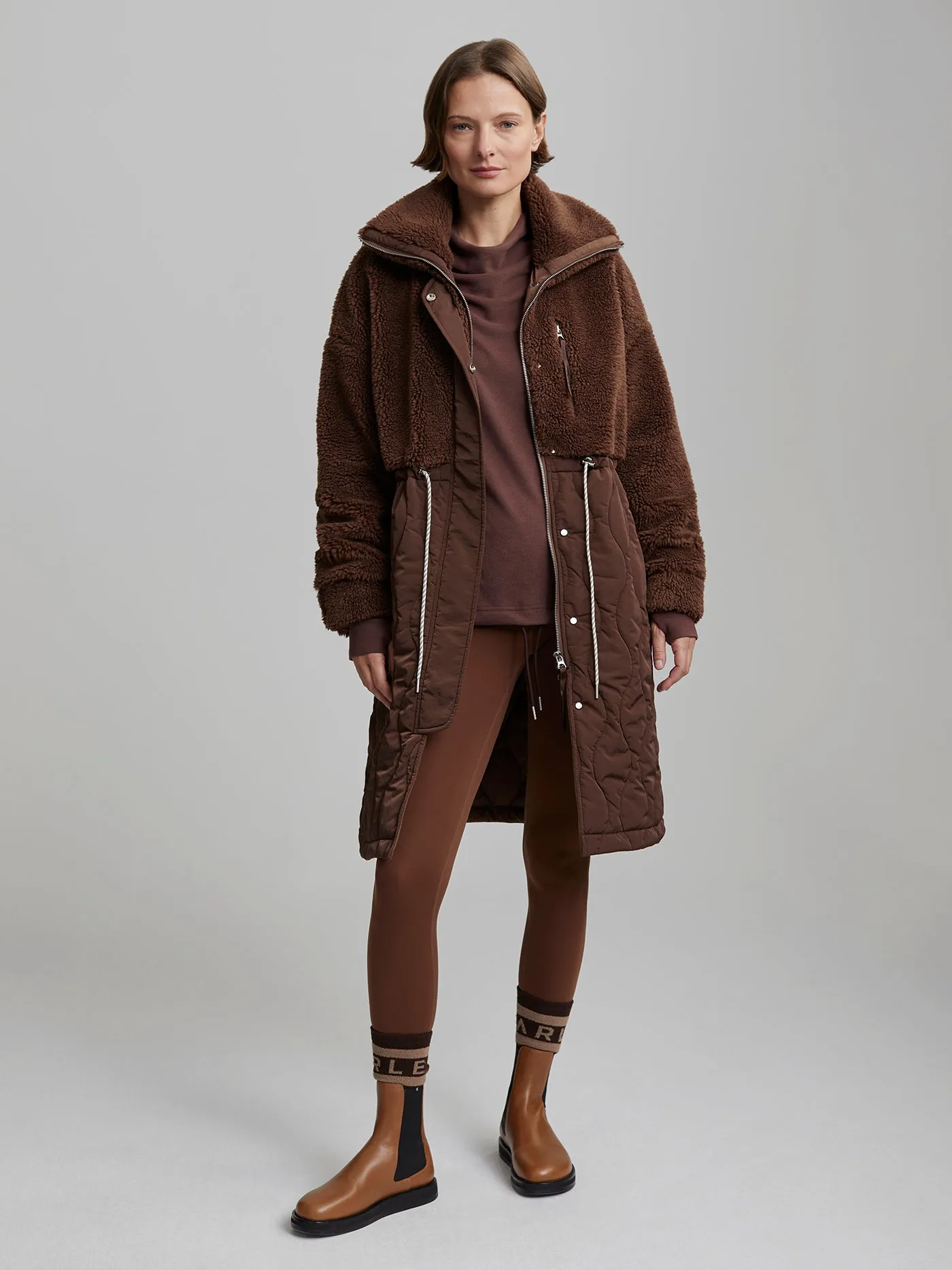 Walsh Quilt Sherpa Coat