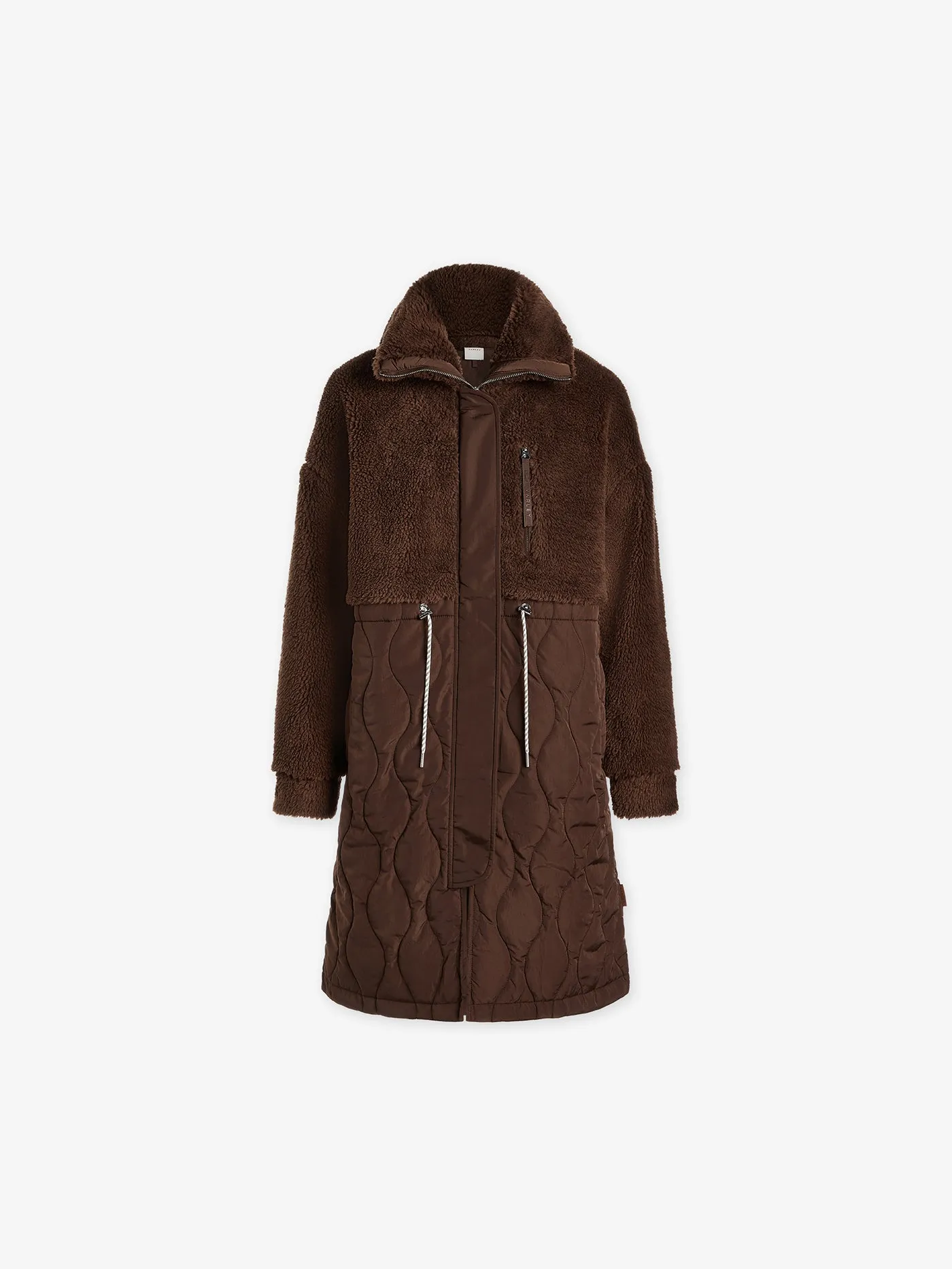 Walsh Quilt Sherpa Coat